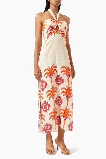 Water Adventure Dress in Linen