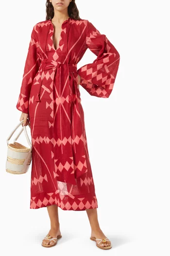 Savannah Tunic Dress in Linen