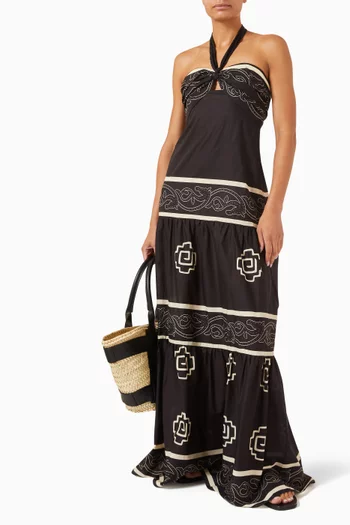 Orilla Del Mar Dress in Cotton