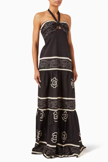Orilla Del Mar Dress in Cotton