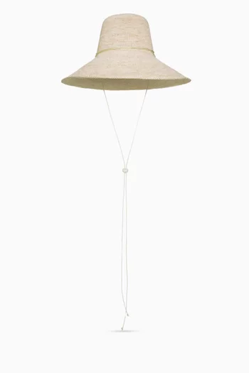 Symbols of Pride Bucket Hat in Toquilla Straw