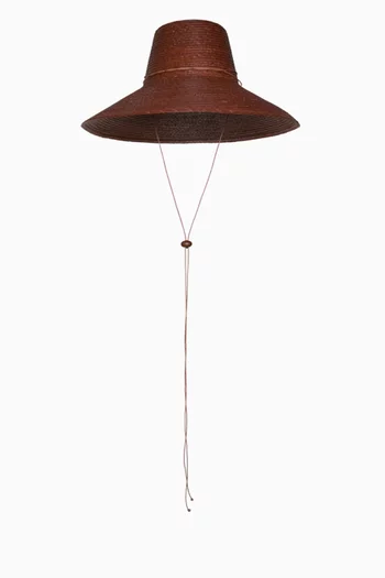 Symbols of Pride Bucket Hat in Toquilla Straw