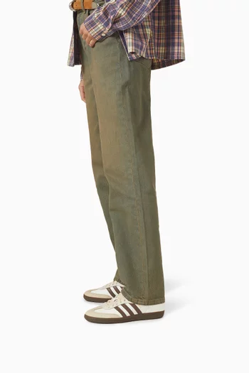 سنيكرز سامبا او جي أسفل الكاحل جلد