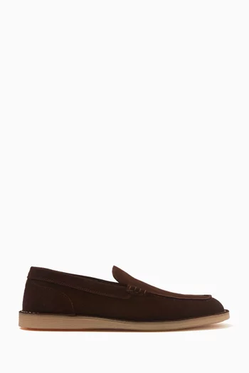 Loafers in Suede
