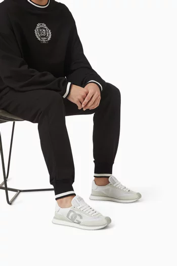 DG Cushion Sneakers in Mesh & Suede