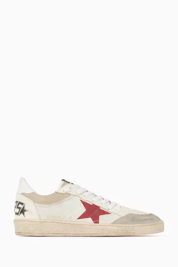 Ball Star Sneakers in Nylon & Mesh