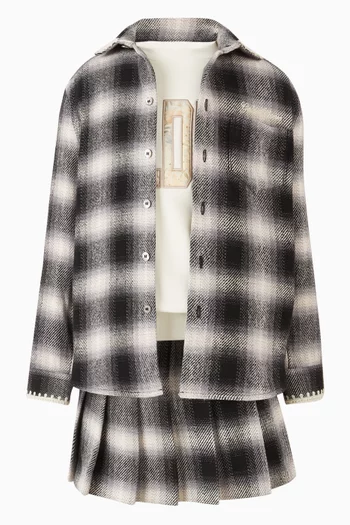 Pleated Skirt in Cotton