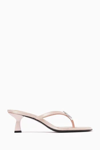 Dona Ariel 50 Sandals in Satin