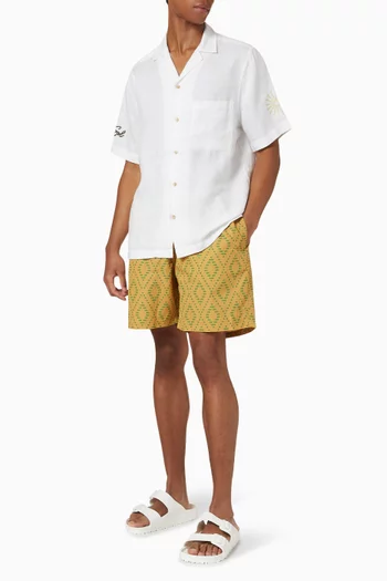 Santos Angra Raffia Swim Shorts