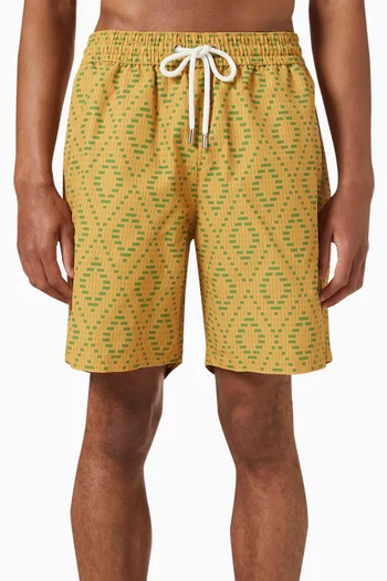 Santos Angra Raffia Swim Shorts