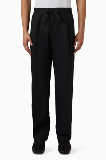 Drawstring Pants in Linen