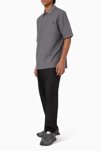 Polo Shirt in Cotton Piqué