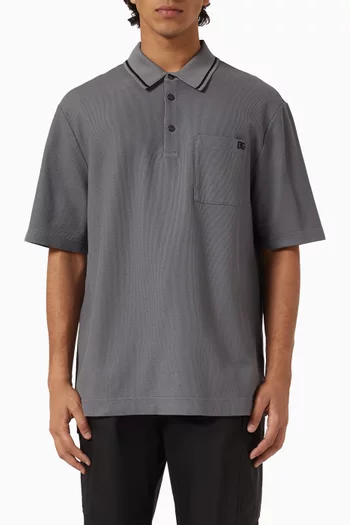 Polo Shirt in Cotton Piqué