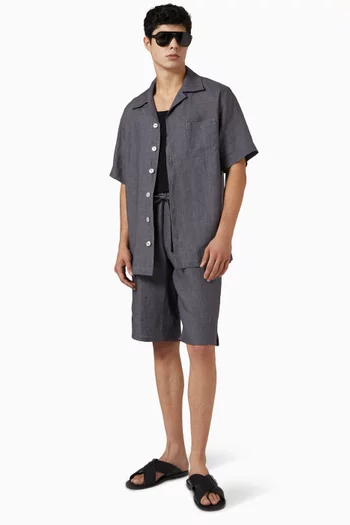 Hawaii Shirt in Linen Canvas
