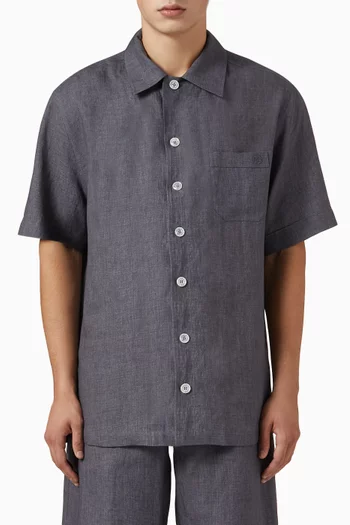 Hawaii Shirt in Linen Canvas