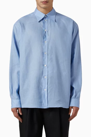 Button-up Shirt in Linen