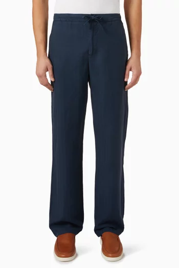 Mendes Pants in Linen-blend