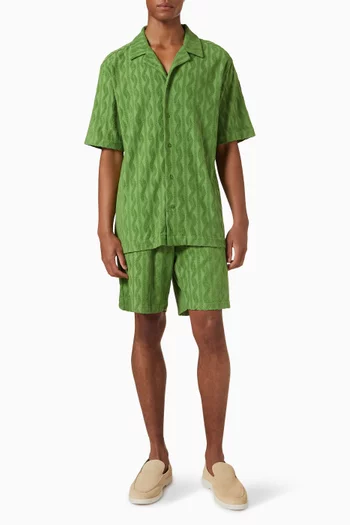 Roberto Shirt in Terry Cotton