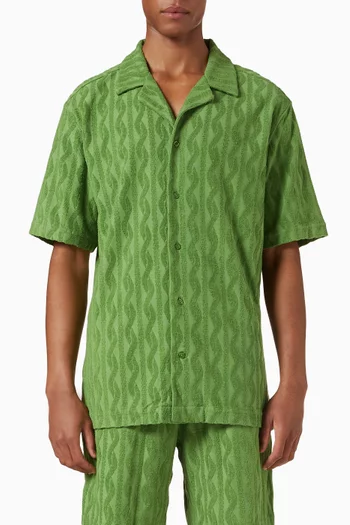 Roberto Shirt in Terry Cotton