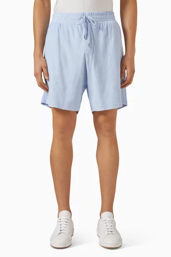 شورت أوغسطو من تيري بمزيج قطن