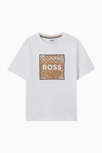 Logo T-shirt in Cotton