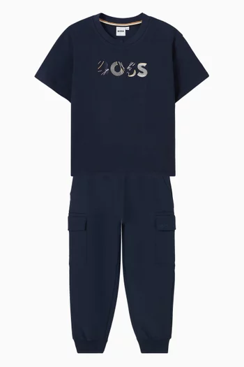 Logo T-shirt in Cotton