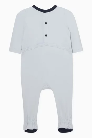 بيجاما بشعار الماركة قطن