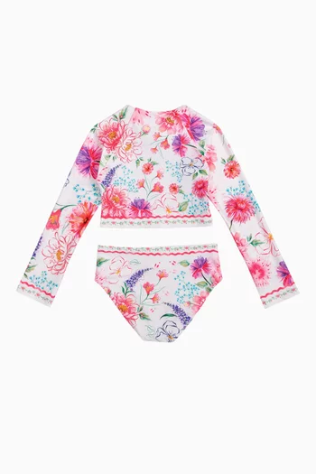 Rashguard Bikini Set