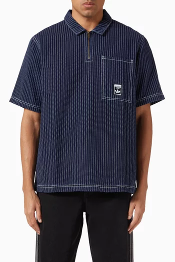 Wabash Loose Shirt in Denim