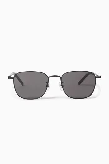Square Sunglasses in Metal