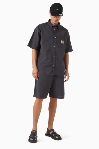 Toland Textured Shorts in Seersucker