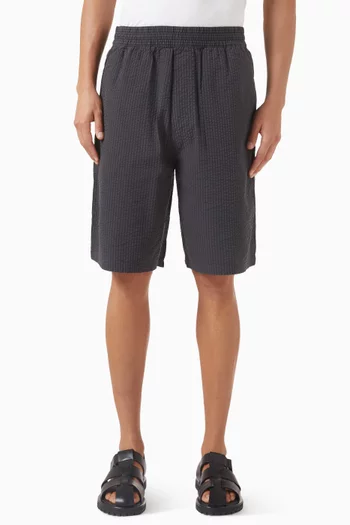 Toland Textured Shorts in Seersucker
