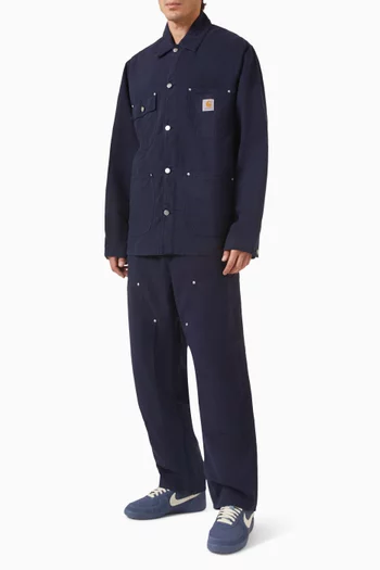 Walter Chore Coat in Cotton-linen
