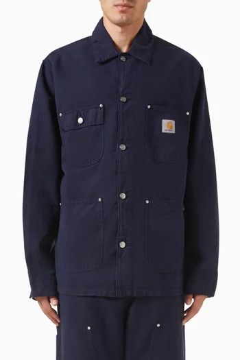 Walter Chore Coat in Cotton-linen