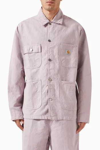 Walter Chore Coat in Cotton-linen
