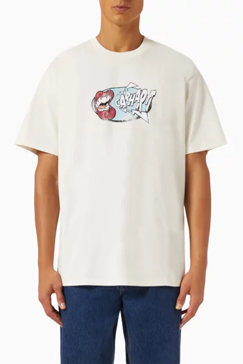 Louder T-shirt in Cotton Jersey