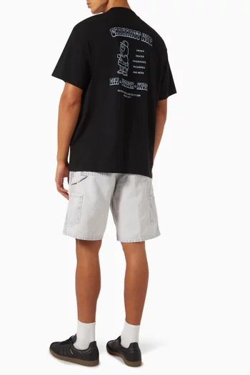 Sandwich T-shirt in Cotton Jersey