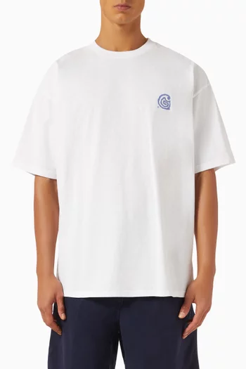 Helix T-shirt in Cotton Jersey