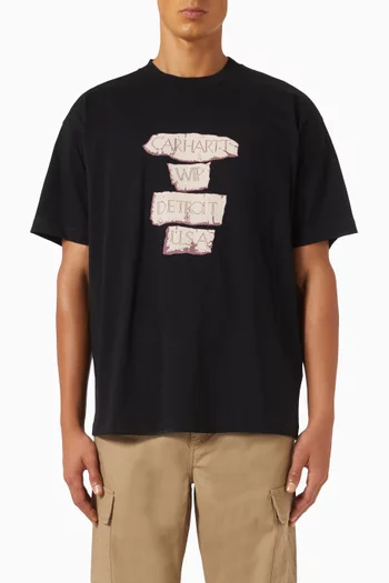 Masterpiece T-shirt in Cotton Jersey