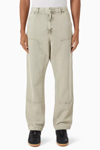 Double Knee Jeans in Denim