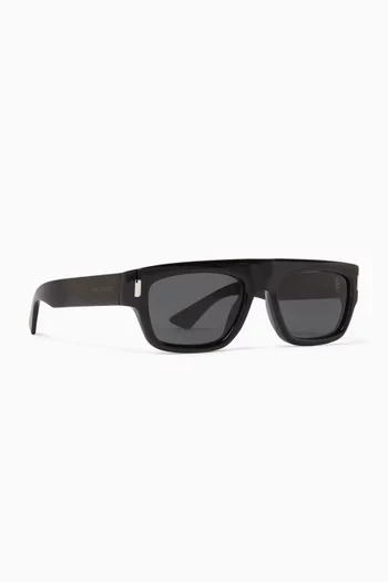 D-frame Sunglasses in Acetate