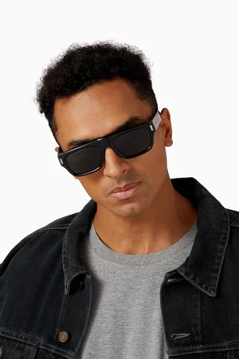 D-frame Sunglasses in Acetate