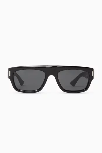D-frame Sunglasses in Acetate