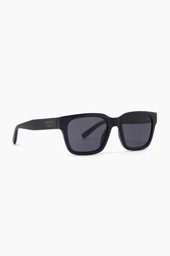 Square Sunglasses in Acetate