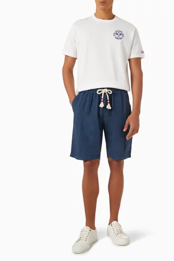 Marseille Bermuda Shorts in Linen