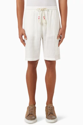 Marseille Bermuda Shorts in Linen