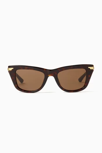 Square Sunglasses in Recycled Acetate