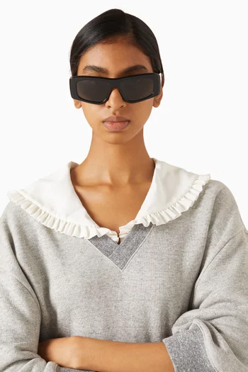 Izia Square Sunglasses in Acetate