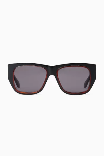 D-frame Sunglasses in Acetate