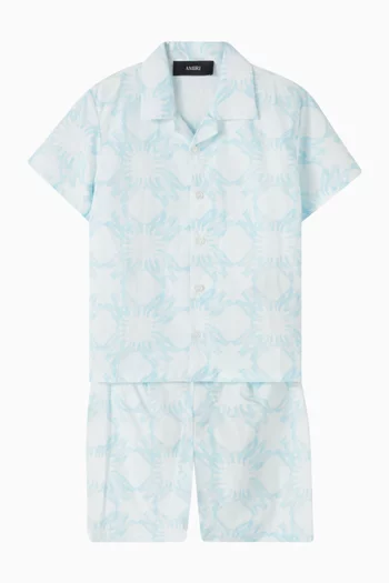 Logo-print Shorts in Cotton